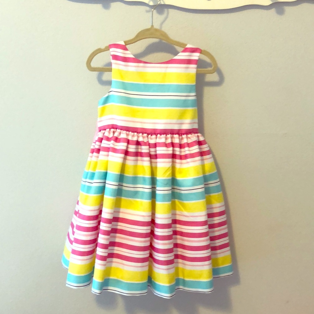 CHAPS Toddler striped occasion dress